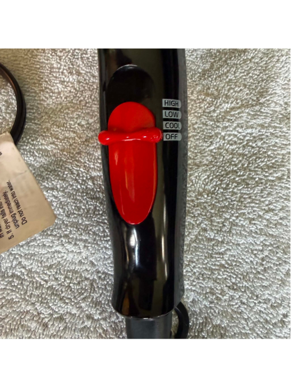 Tyche Typhoon 1900 Ceramic Ionic Hair Dryer, Black - Picture 11 of 13